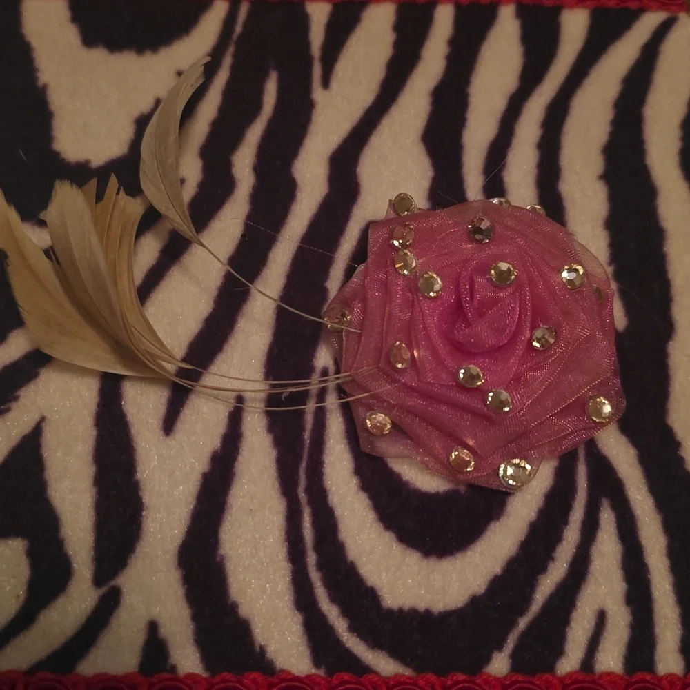 Tarina Tarantino Light Pink Barrette